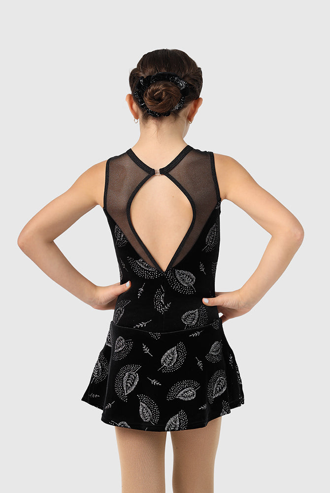 Robe de velours scintillant