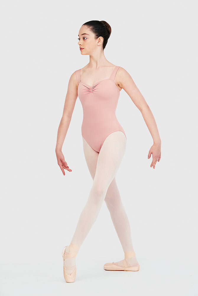 Erina Wide strap leotard.