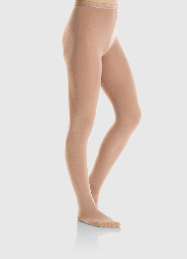Footed Natural Bamboo figure skating tights