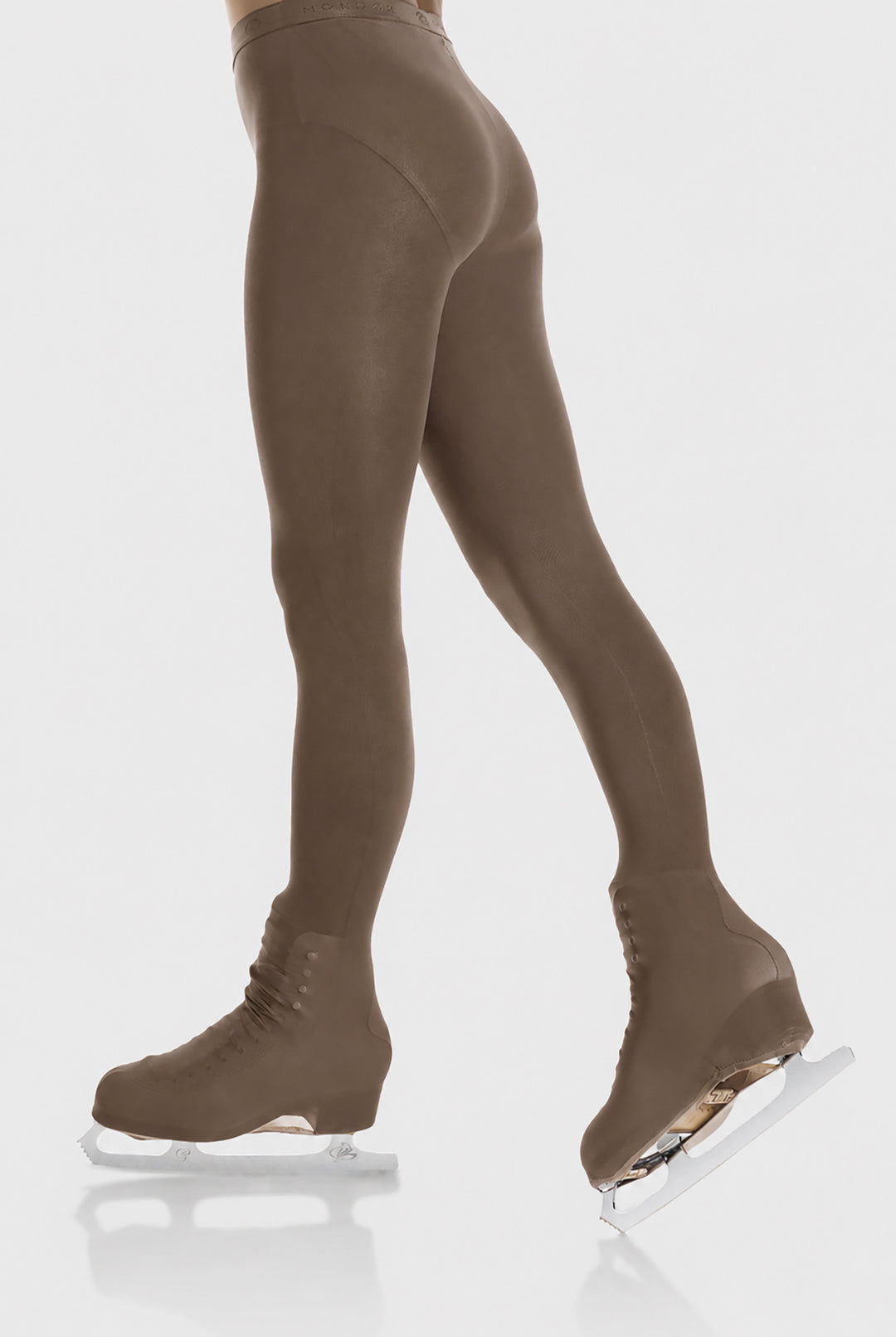 Boot cover figure skating tights - 70 denier