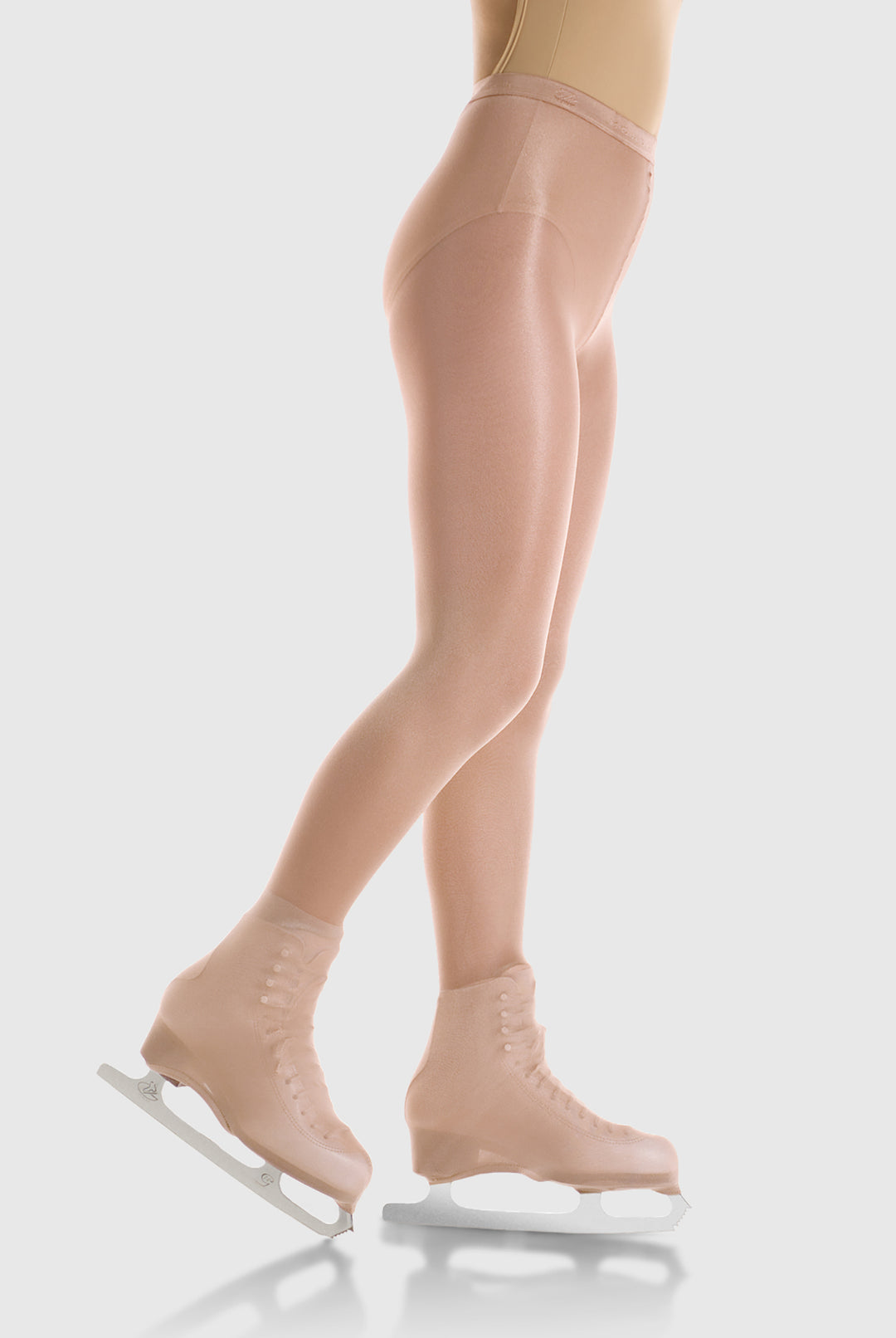Boot cover Shimmer figure skating tights