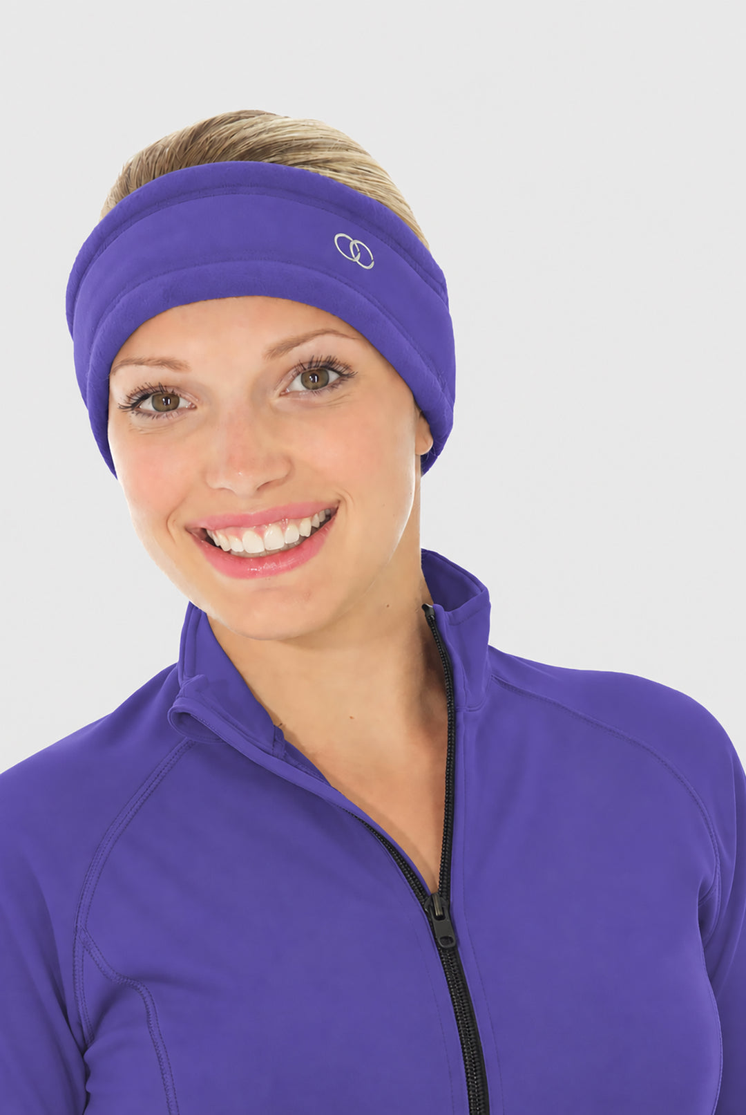 Bandeau Polartec de couleur unie