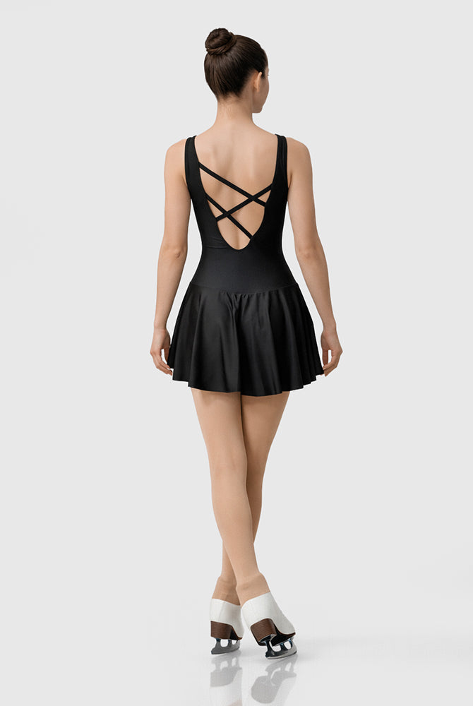 Shiny nylon Sleeveless dress