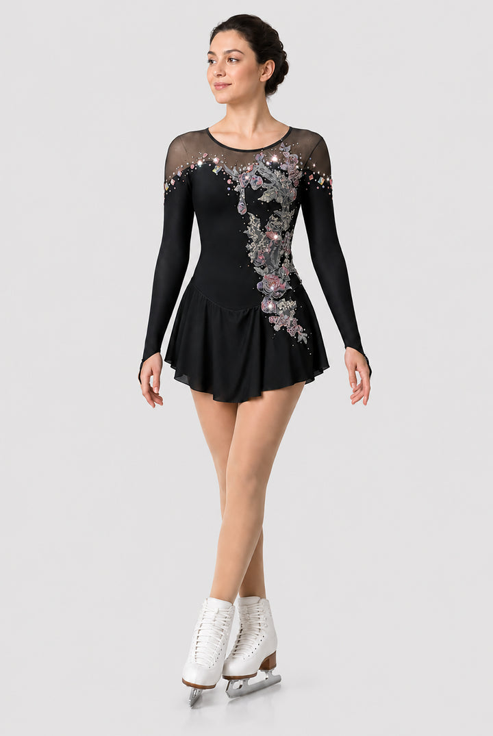 Robe maches longues